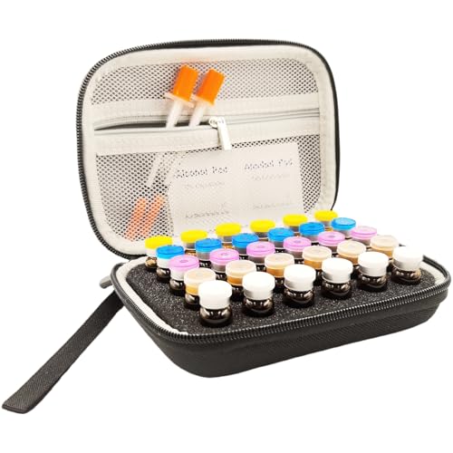 Peptide Case for Fridge Peptide Case for 1ml 3ml 5ml Vials-30 Slots - size: 3ml-30 Slots