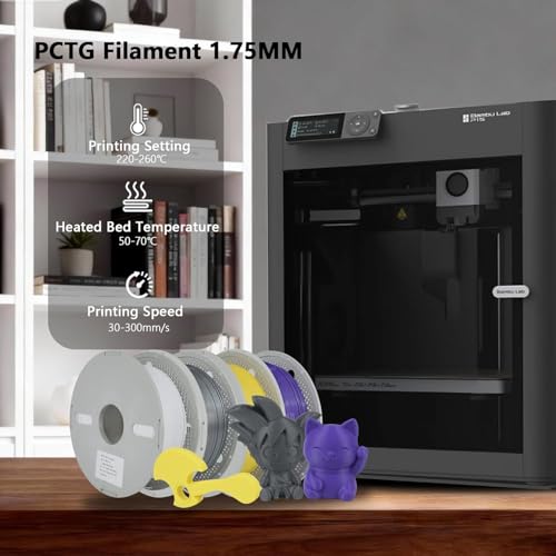 PCTG Filament Blue for 3D Printing Better Than PETG Filament 1KG - color: Blue