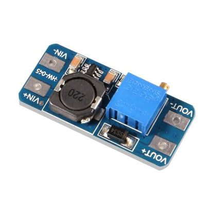 Gebildet 8PCS MT3608 DC-DC Step Up Boost Power Converter 2A Module Adjustable Step Up Voltage Regulator Board 2-24V to 5V-28V Output - style: MT3608