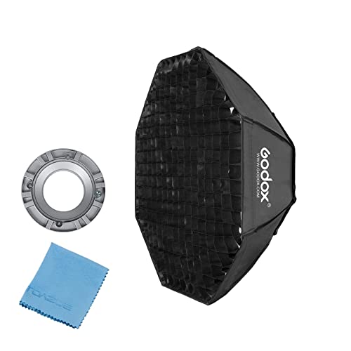 Godox softbox 95cm 37" Octagon Honeycomb Grid Strip Softbox Strip Box with Bowens Mount - color: FW 95CM