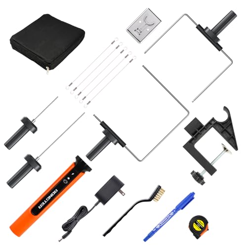 4-in-1 Hot Wire Foam Cutter Tool Hot Knife Foam Cutting Kit - color: Bagged Orange