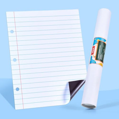 JoyCat Giant Magnetic Notebook Paper, 22 x 28 Dry Erase Lined Sheet