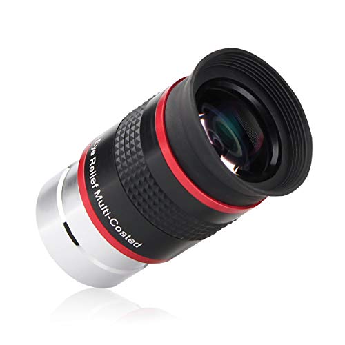 SVBONY Telescope Eyepiece, 20mm Focal Length 68° UW 1.25" Redline Eyepiece - size: 20mm