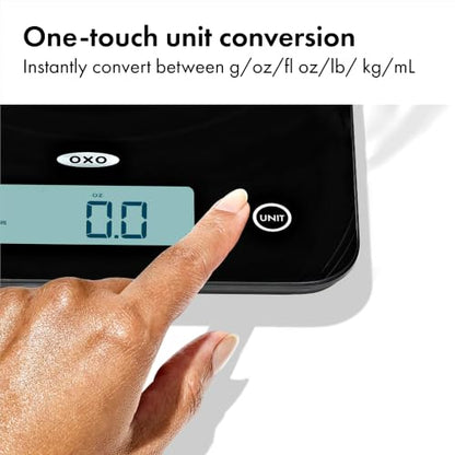OXO Good Grips 22 Lb Everyday Glass Food Scale - size: 22 Pound