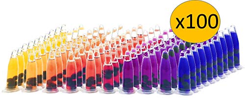 Algae Research and Supply: Algae Beads (Ready-to-go Algae Beads in Indicator- snap vials (x30)) - style: Ready-to-go Algae Beads in Indicator- snap vials (x30)