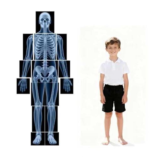 15 Pcs Human X-Ray Science Kit Tutorial Body Skeleton Xray Kit