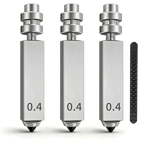 3PK 0.4MM Kobra X Nozzle for Anycubic Kobra 4 - size: Kobra X - 3