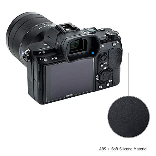 Kiwifotos FDA-EP18 Viewfinder Eyecup Eyepiece for Sony A7 A7II A7III A7R IV - size: Sony FDA-EP18 Replacement