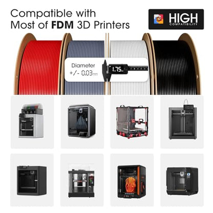 eSUN PLA+ Filament 3D Printer Filament PLA Plus 4KG Pine Green - color: Pg4-pine Green, size: 4KG