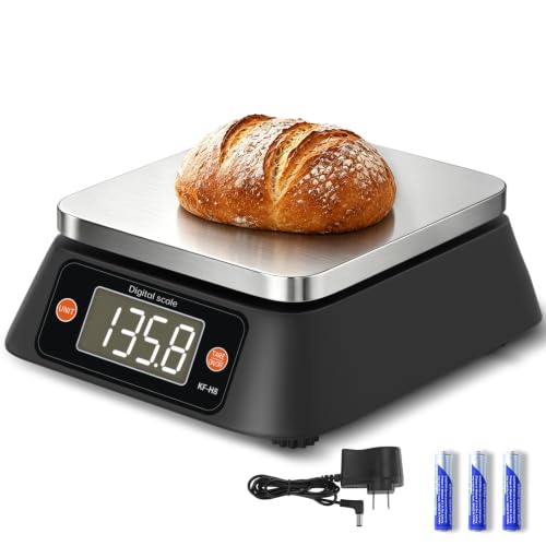 Commercial Kitchen Scale with% Rate, YONCON KF-H8U 22lb/0.02oz Food Scale