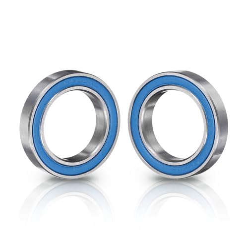 uxcell 8 Pcs 6702-2RS Deep Groove Micro Bearing, 15x21x4mm Chrome Steel - size: 6702-2RS