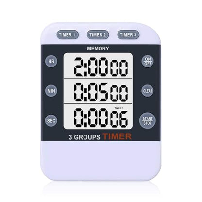 Digital Dual Kitchen Timer, Multiple Channels Countdown Timer - style: M382