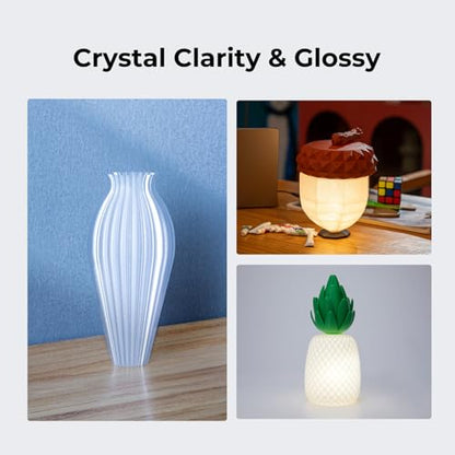 Creality PETG Filament Refill 1.75mm, 1kg, Gray - color: 1kg Gray