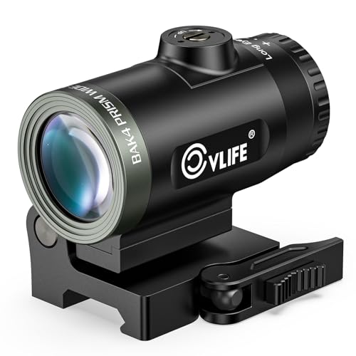 CVLIFE Eaglefeather 3X/4X/5X/6X Compact Magnifier with Quick Release Mount - size: 3X