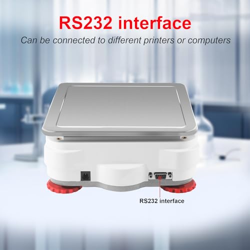 UXILAII Lab Scale 2200g x 0.01g Analytical Balance with 500g Calibration - size: 2200g0.01g