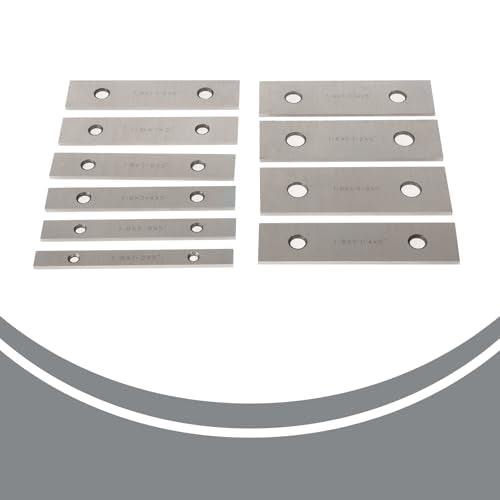 10-Pack 1/8In x 5In Machinist Parallel Set 0.0002In Hardened Precision Machinist Parallel Tools - size: 1/8In Thick 5In Long