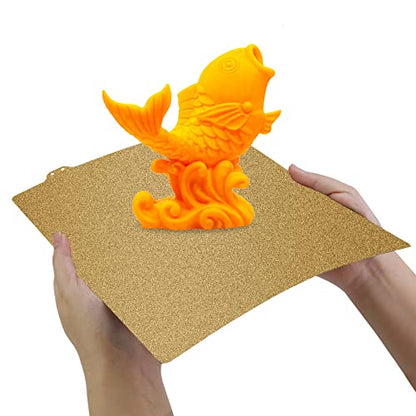 Double Sided Textured PEI Printing Bed,3D Printer Parts Printing Plate Frosted PEI Surface 235x235mm for Ender 3 V2,Ender 3 Pro,Ender 3,Ender 5 Series,CR20,CP-01(Without Magnetic Bottom Sheet) - size: Double Sided 235 x235 mm