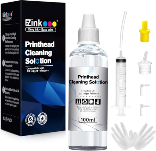 E-Z Ink Printer Cleaning Kit for Epson/HP/Canon/Brother Printers,100ML - color: E-Z Ink Printhead Cleaning Kit, size: E-Z Ink Printhead Cleaning Kit