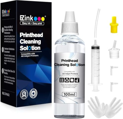 E-Z Ink Printer Cleaning Kit for Epson/HP/Canon/Brother Printers,100ML - color: E-Z Ink Printhead Cleaning Kit, size: E-Z Ink Printhead Cleaning Kit