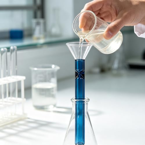 6 Pcs Borosilicate Glass Tubes, 100mm Heat Resistant Lab Tubing Set