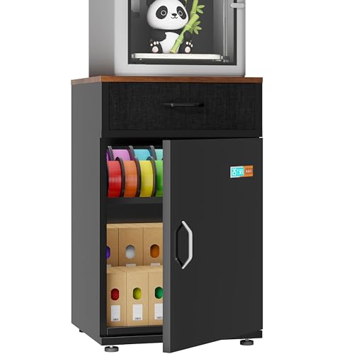3D Printer Stand with Filament Moisture-Proof Storage, 40 Rolls - color: BLACK 40 Rolls