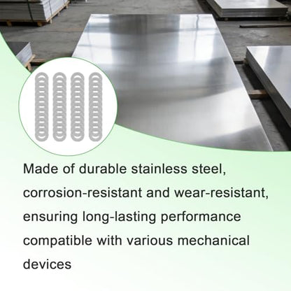 M5x10mm Precision Metal Shim Set,304 Stainless Steel Metric Washers - size: M5X10