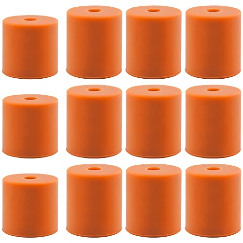 3D Printer Heat Bed Leveling Parts,Silicone Column Solid Mounts,Leveling Spring Replacement Part (12 Pack) - color: 12 Pack