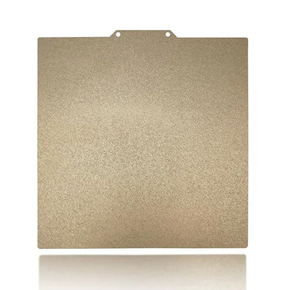 230x230mm Gold PEI Build Plate for Kobra 2/Kobra 2 Pro/Kobra 2 Neo/Kobra/Kobra Go, Double Sided Textured PEI Flexible Spring Steel Platform Heated Printing Bed for Anycubic Kobra 3D Printer - size: 230x230mm