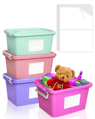 60 Pcs Labels for Storage Bins, 6 x 4 Inch Matte White Box Labels - size: 4''x6'' 60 Pcs