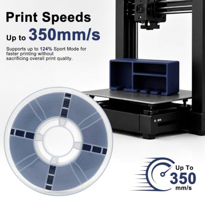 YXPOLYER PLA Plus 3D Printer Filament Food Grade PLA+ Old Glory Blue - color: Old Glory Blue