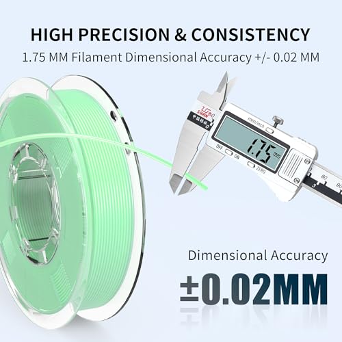 RAMBERY Clear Rainbow PLA Filament Bundle 1.75mm, Crystal Transparent PLA 3D Printer Filament, Dimensional Accuracy +/- 0.02 mm, 250X4 Spools - color: Crystal Rainbow 02