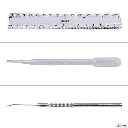 Dissection Kit for Biology Lab & Anatomy - Stainless Steel Scalpel Knife Set for Medical & Veterinary Students, KIT1019-7 Pcs - style: KIT1019 - 7 Pcs