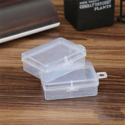 Clear storage box,plastic case for mini trinket part classification