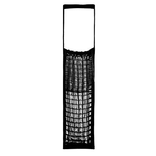 Godox 12"x 47" 30x120cm Honeycomb Grid Rectangular Softbox for Photo Strobe Studio Flash Softbox Bowens Mount - color: FW30*120CM