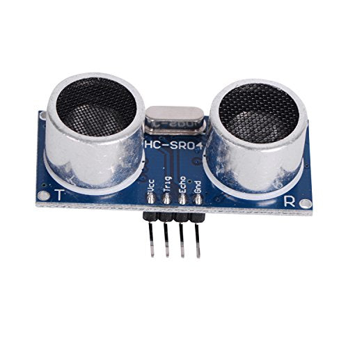 5PCS HC-SR04 Ultrasonic Sensor Module Ultrasonic ranging Module with 5PCS Housing Mounting Bracket + 10P Female to Female and 10P Male to Female Jumper Cable for Arduino - color: 5 sets