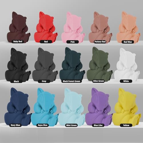 ERYONE Matte PLA Filament for 3D Printer, Filament 1.75mm +/- 0.03mm, 1kg (2.2LBS)/Spool, Mint Green - color: Matte Mint Green
