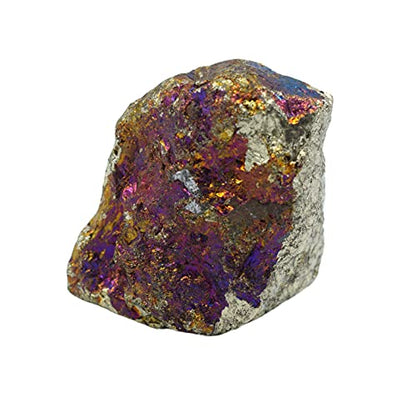 EISCO Raw Chalcopyrite, Mineral Specimen - Approx. 1" - Geologist Selected & Hand Processed - Great for Science Classrooms