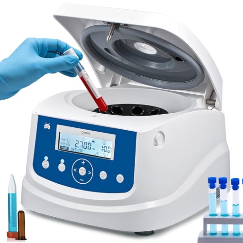 Mxmoonant Centrifuge Machine, 15ml Lab PRP Benchtop Centrifuges