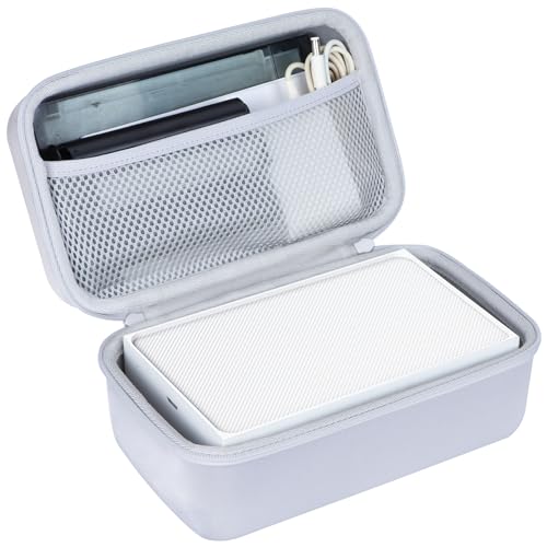 Lebakort Hard Case Compatible with Liene M100 M200 4x6'' Photo Printer - color: Off White Case, size: for Liene 4x6