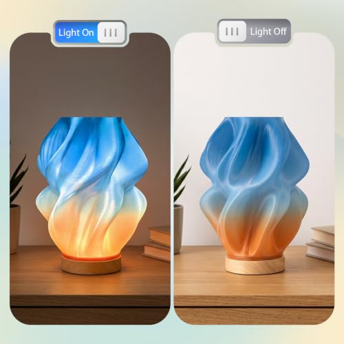 IEMAI PETG Filament 1.75mm, Translucent Indigo-Orange Gradient 1kg - color: Indigo-orange Gradient