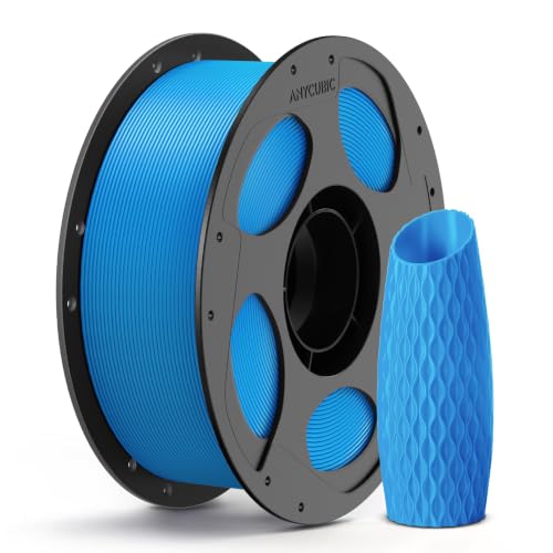 ANYCUBIC PLA 3D Printer Filament 1.75mm, Cyan, 1KG - color: 1kg Pla Cyan