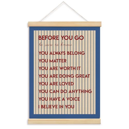 Classroom Wall Decor,Inspirational Wall Art Decor - color: believe