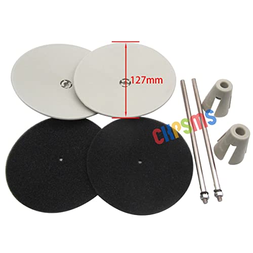 CKPSMS Brand - 2SET #F2-1 Thread Stand Spool Holders with the Pipes Through top for Sewing Machine (F2-1)