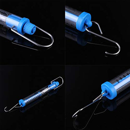 Dynamometer Spring Scale Transparent Spring Balance Hanging Tube Spring Scale 2.5N/10N for Physical Eperiment Stable