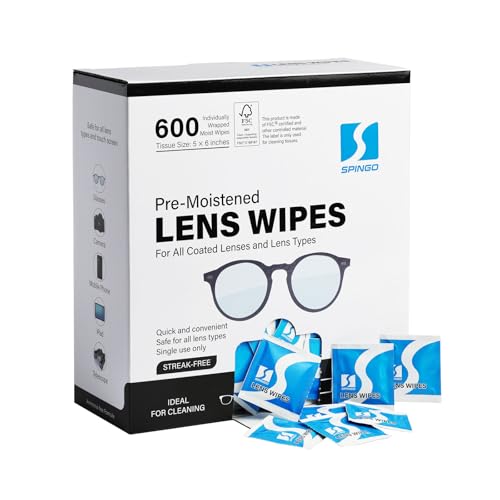 600 Count Lens Wipes for Eyeglasses, Eye Glasses Cleaner Wipes for Phone.. - size: 600 Count