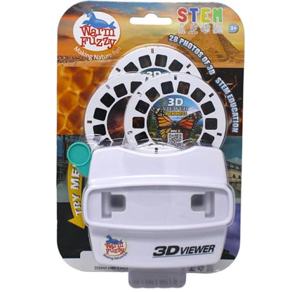 WARM FUZZY STEM 3D Viewfinder | 4 Reels & 28 Educational 3D Images - color: Stem
