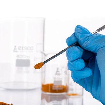 Eisco - Stainless Steel Micro Spatula with Spoon End, 6" - Precision Tool for Laboratory Sampling & Mixing