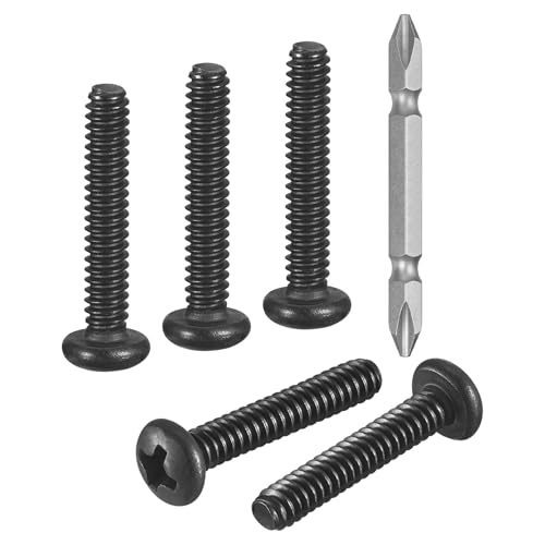 DTGN #6-32x3/4 Pan Head Machine Screw W/Screwdriver Bit 304 50pcs - size: #6-32x3/4"
