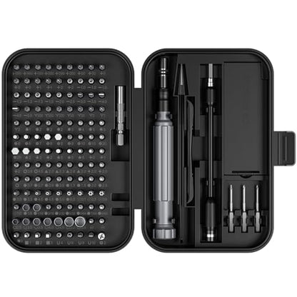Precision Screwdriver Set, 150 in 1 Electronics Tool Kit with 120 Bits Magnetic Screwdriver Set & 30-bit Tool Set Handy Repair Tool for Computer Phone Watch Camera Laptop, Black