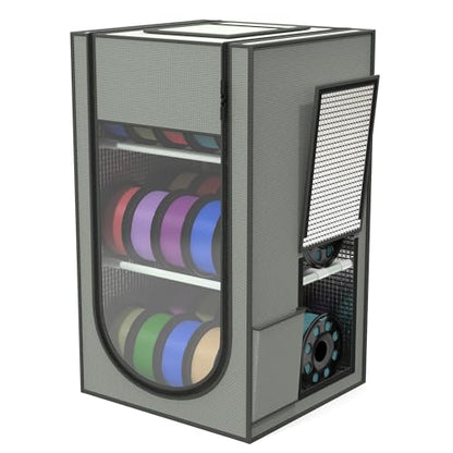 3D Printer Filament Storage Box with Oxford Leather Cover